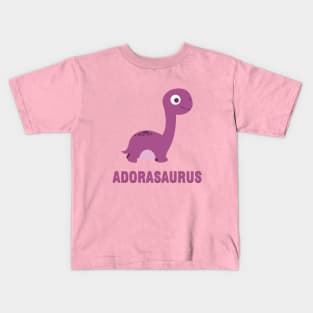 Adorasaurus 01 Kids T-Shirt